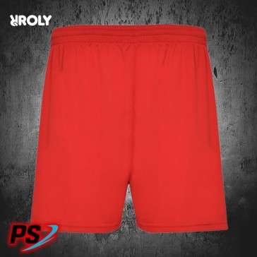 PANTALÓN CORTO ROLY CALCIO ROJO