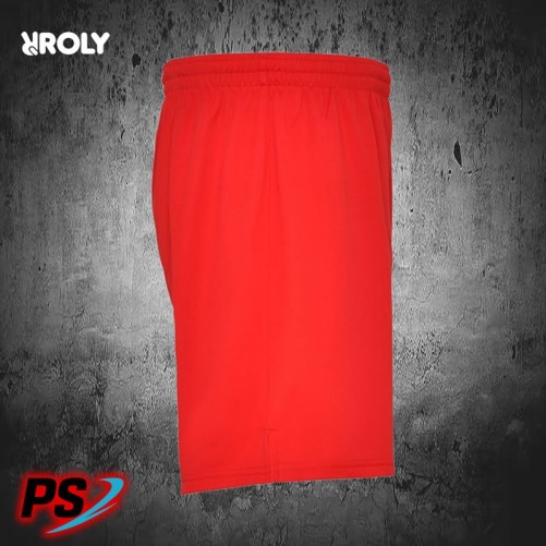 PANTALÓN CORTO ROLY CALCIO ROJO