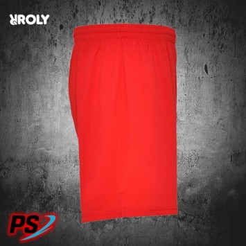 PANTALÓN CORTO ROLY CALCIO ROJO