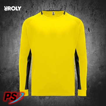 CAMISETA DE PORTERO ROLY PORTO AMARILLO/NEGRO