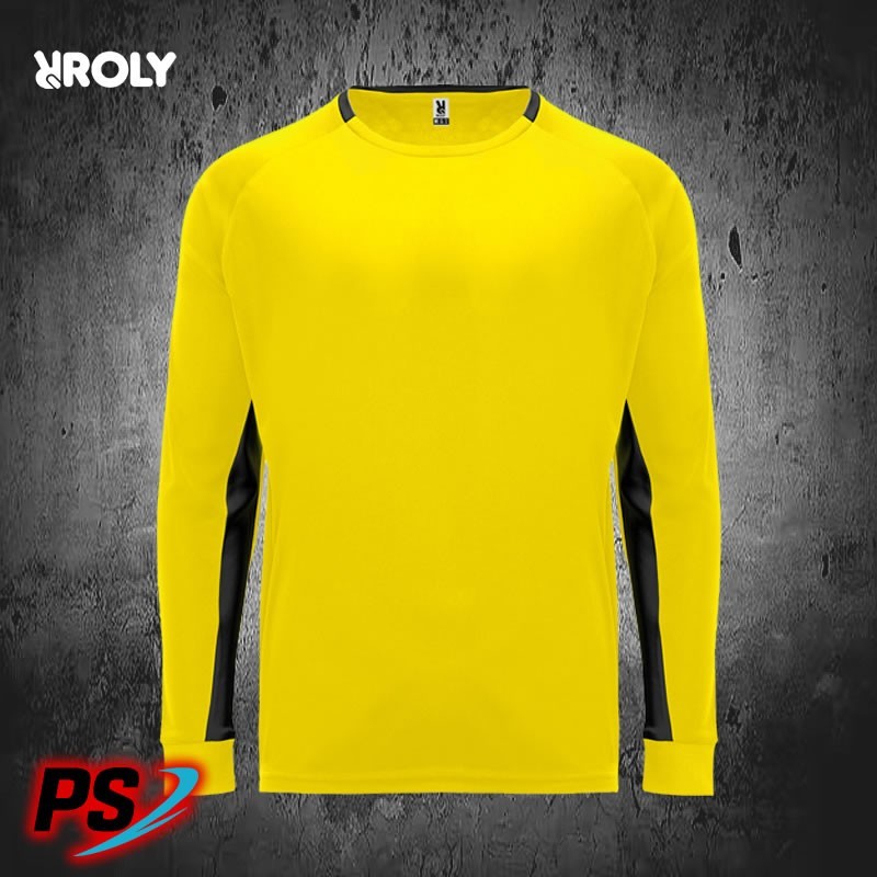 CAMISETA DE PORTERO ROLY PORTO AMARILLO/NEGRO