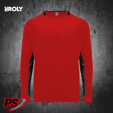 CAMISETA DE PORTERO ROLY PORTO ROJO/NEGRO