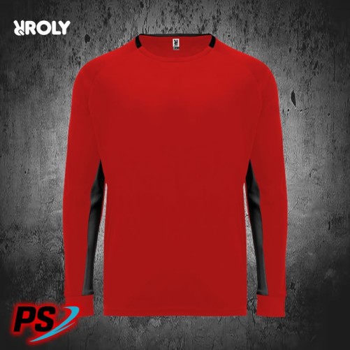 CAMISETA DE PORTERO ROLY PORTO ROJO/NEGRO
