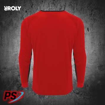 CAMISETA DE PORTERO ROLY PORTO ROJO/NEGRO