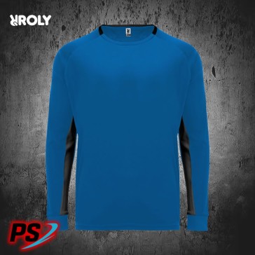 CAMISETA DE PORTERO ROLY PORTO AZUL ROYAL/NEGRO