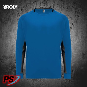 CAMISETA DE PORTERO ROLY PORTO AZUL ROYAL/NEGRO