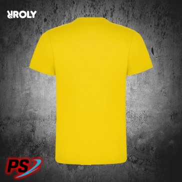 CAMISETA UNISEX Y NIÑ@ ROLY DOGO PREMIUM AMARILLO