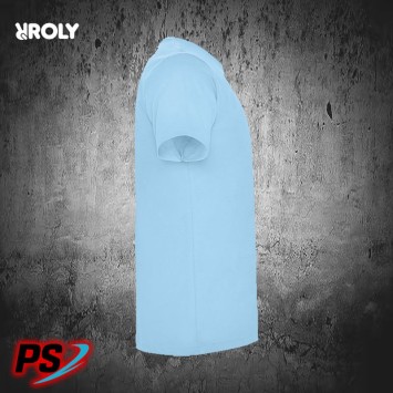 CAMISETA UNISEX Y NIÑ@ ROLY DOGO PREMIUM AZUL CELESTE