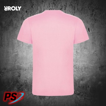 CAMISETA UNISEX Y NIÑ@ ROLY DOGO PREMIUM ROSA CLARO