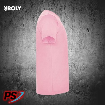 CAMISETA UNISEX Y NIÑ@ ROLY DOGO PREMIUM ROSA CLARO