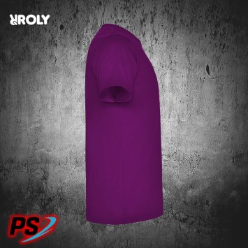 CAMISETA UNISEX Y NIÑ@ ROLY DOGO PREMIUM MORADO - PÚRPURA