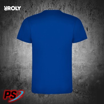 CAMISETA UNISEX Y NIÑ@ ROLY DOGO PREMIUM AZUL ROYAL