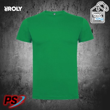 CAMISETA UNISEX Y NIÑ@ ROLY DOGO PREMIUM VERDE TROPICAL