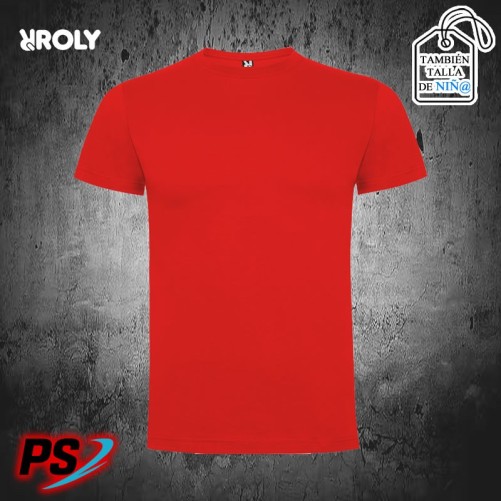 CAMISETA UNISEX Y NIÑ@ ROLY DOGO PREMIUM ROJO