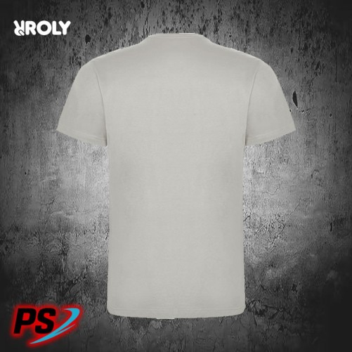 CAMISETA UNISEX ROLY DOGO PREMIUM GRIS PERLA