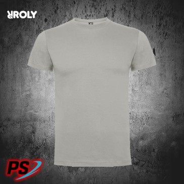 CAMISETA UNISEX ROLY DOGO PREMIUM GRIS PERLA