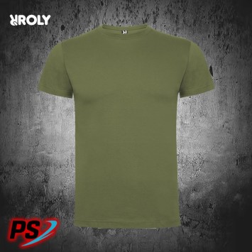 CAMISETA UNISEX ROLY DOGO PREMIUM VERDE MILITAR