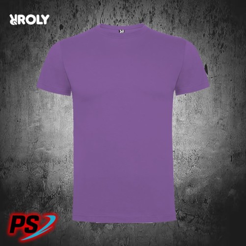 CAMISETA UNISEX ROLY DOGO PREMIUM MORADO CLARO - ORQUIDIA
