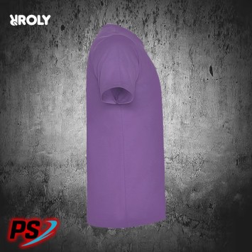 CAMISETA UNISEX ROLY DOGO PREMIUM MORADO CLARO - ORQUIDIA