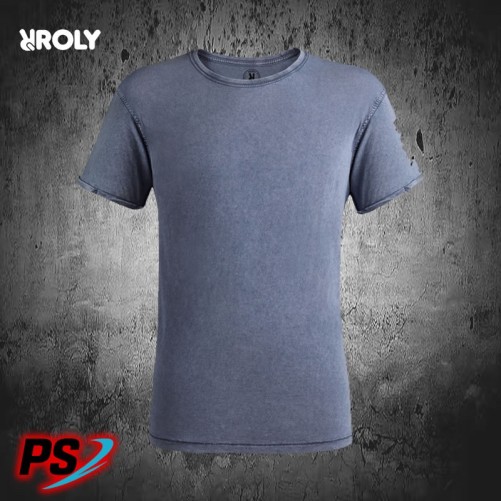 CAMISETA HOMBRE ROLY HUSKY AZUL