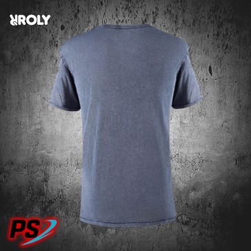 CAMISETA HOMBRE ROLY HUSKY AZUL