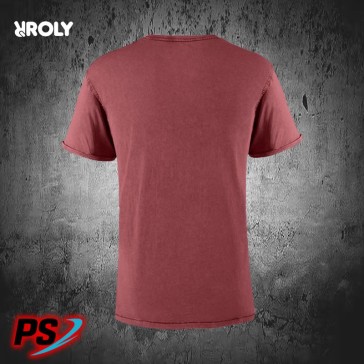 CAMISETA HOMBRE ROLY HUSKY GRANATE