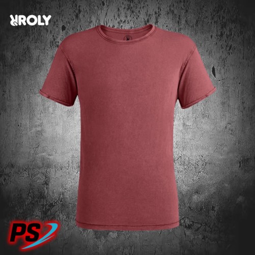 CAMISETA HOMBRE ROLY HUSKY GRANATE