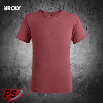 CAMISETA HOMBRE ROLY HUSKY GRANATE