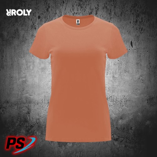 CAMISETA ROLY CAPRI NARANJA GREEK