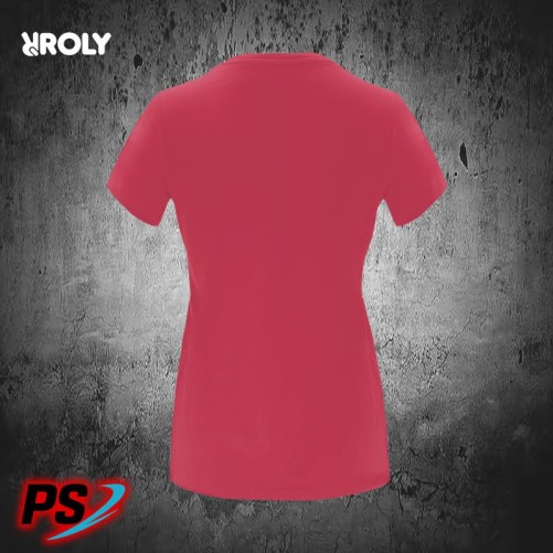 CAMISETA ROLY CAPRI ROJO CRISANTEMO