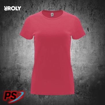 CAMISETA ROLY CAPRI ROJO CRISANTEMO