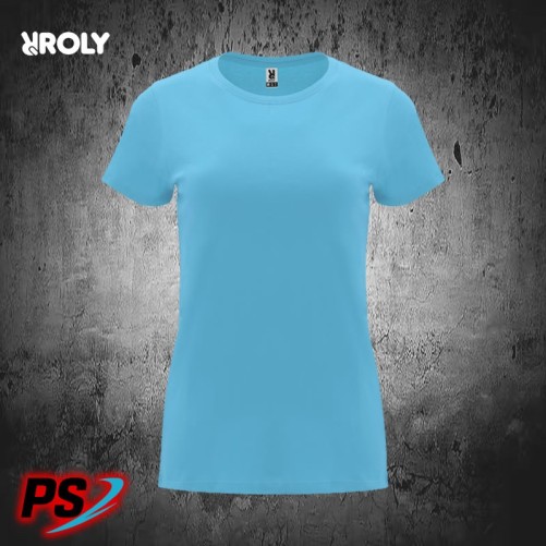 CAMISETA ROLY CAPRI AZUL TURQUESA