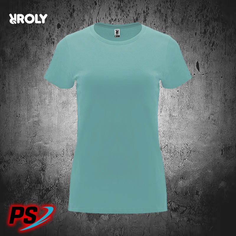 CAMISETA ROLY CAPRI AZUL DUSTY CAMISETA ROLY CAPRI AZUL DUSTY