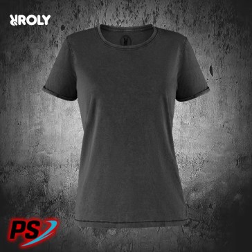 CAMISETA ROLY HUSKY WOMAN  NEGRO