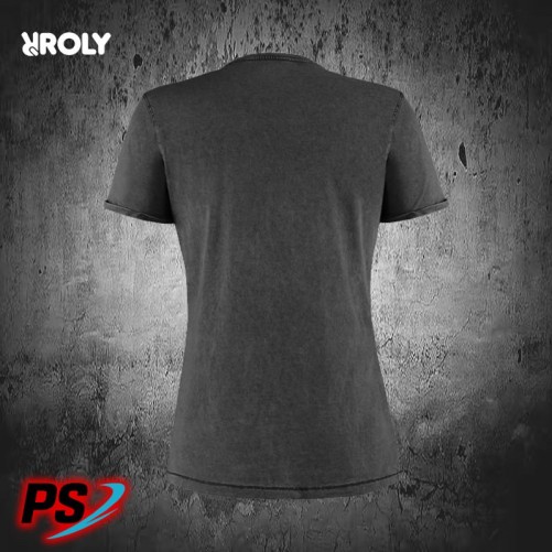 CAMISETA ROLY HUSKY WOMAN  NEGRO