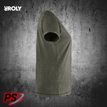 CAMISETA ROLY HUSKY WOMAN  VERDE MILITAR OSCURO