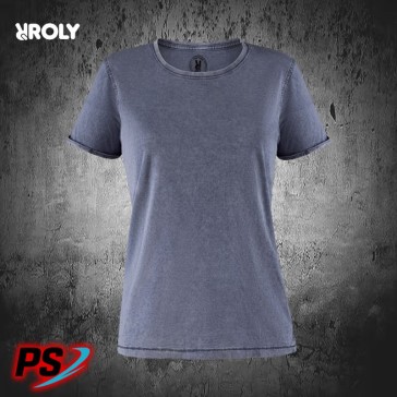 CAMISETA ROLY HUSKY WOMAN  AZUL DEVIN