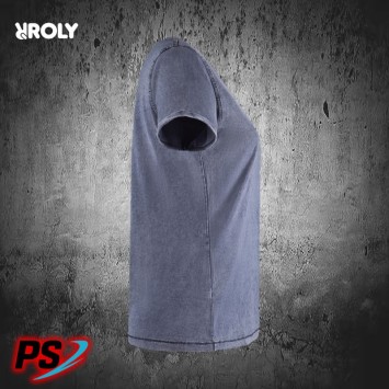 CAMISETA ROLY HUSKY WOMAN  AZUL DEVIN