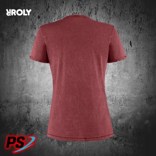 CAMISETA ROLY HUSKY WOMAN  GRANATE