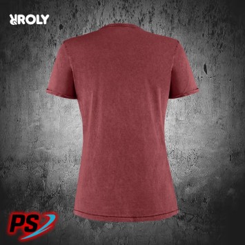 CAMISETA ROLY HUSKY WOMAN  GRANATE
