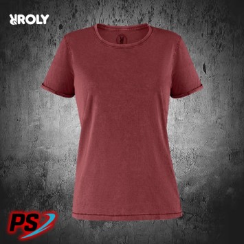 CAMISETA ROLY HUSKY WOMAN  GRANATE