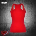 CAMISETA TIRANTES ROLY CAROLINA ROJO