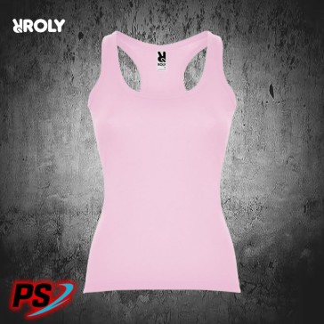 CAMISETA TIRANTES ROLY CAROLINA ROSA CLARO