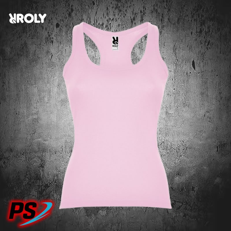 CAMISETA TIRANTES ROLY CAROLINA ROSA CLARO CAMISETA TIRANTES ROLY CAROLINA ROSA CLARO
