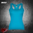 CAMISETA TIRANTES ROLY CAROLINA AZUL TURQUESA