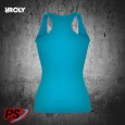 CAMISETA TIRANTES ROLY CAROLINA AZUL TURQUESA