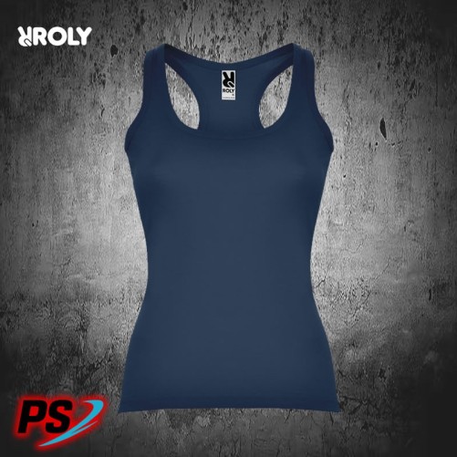 CAMISETA TIRANTES ROLY CAROLINA AZUL MARINO