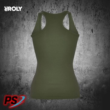 CAMISETA TIRANTES ROLY CAROLINA VERDE MILITAR
