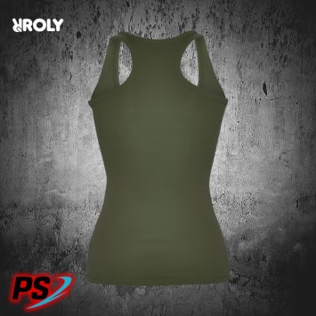 CAMISETA TIRANTES ROLY CAROLINA VERDE MILITAR