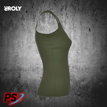 CAMISETA TIRANTES ROLY CAROLINA VERDE MILITAR